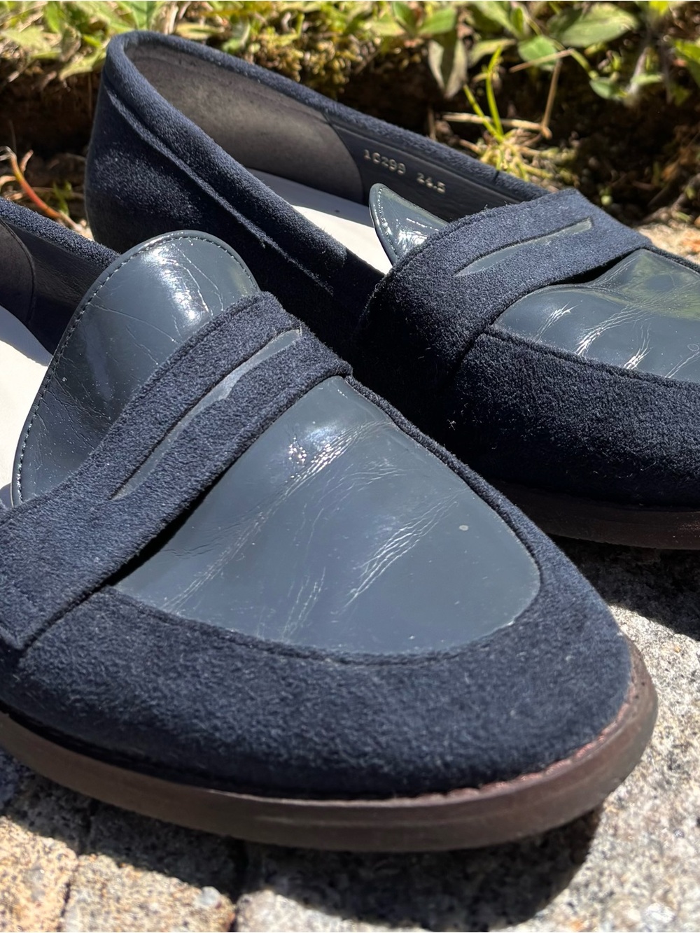 Boisson Chocolat Black Loafers Size 7.5